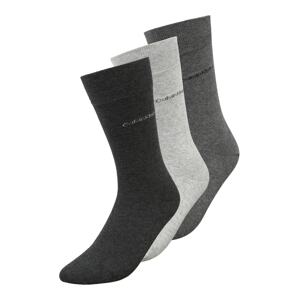 Calvin Klein Underwear Ponožky  šedý melír / antracitová / tmavě šedá / černá