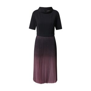 Vera Mont Koktejlové šaty  černá / fialová