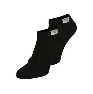 Calvin Klein Underwear Ponožky  černá / stříbrná