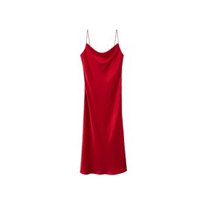 MANGO Koktejlové šaty 'Nineties'  červená