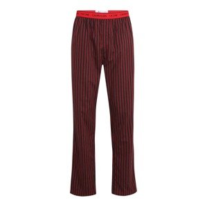 Calvin Klein Underwear Pyžamové kalhoty  světle červená / karmínově červené / černá / šedý melír