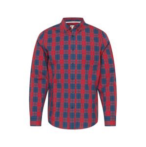 MUSTANG Košile 'Clemens'  světle červená / modrá