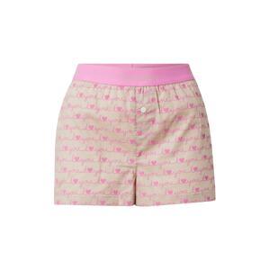 Calvin Klein Underwear Pyžamové kalhoty  světle růžová / pudrová