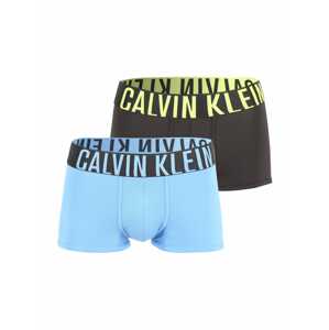 Calvin Klein Underwear Boxerky  černá / světlemodrá / světle žlutá
