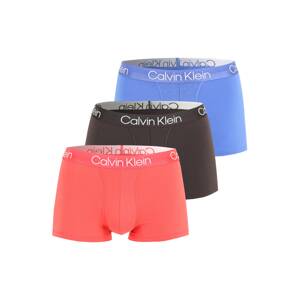 Calvin Klein Underwear Boxerky  černá / lososová / bílá / kouřově modrá