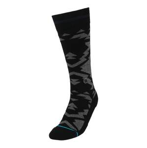 Stance Sportovní ponožky 'SYSTEMIC'  světlemodrá / šedý melír / černá