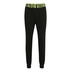 Calvin Klein Underwear Pyžamové kalhoty  limone / černá