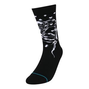 Stance Socken 'QUINN'  černá / bílá / nefritová