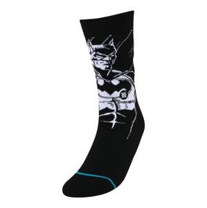 Stance Sportovní ponožky 'THE BATMAN'  černá / přírodní bílá / azurová modrá