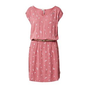 Ragwear Letní šaty 'CAROLINA'  růžová / bílá