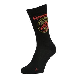 Reebok Classics Ponožky  žlutá / červená / černá