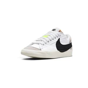 Nike Sportswear Tenisky  bílá / černá / svítivě žlutá