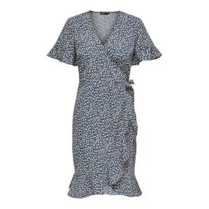 ONLY Letní šaty 'Olivia' enciánová modrá / kámen