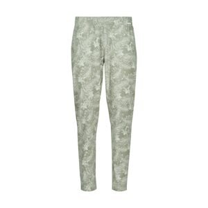 Skiny Pyžamové kalhoty pastelově zelená / bílá
