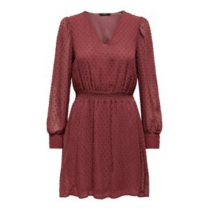 ONLY Košilové šaty 'LAURENCE' burgundská červeň