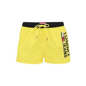 Tommy Hilfiger Underwear Plavecké šortky  žlutá / černá / bílá / červená