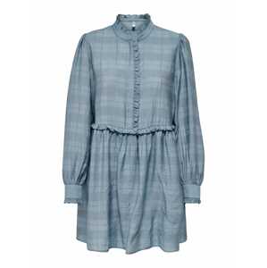 JDY Košilové šaty 'Brandon'  kouřově modrá / světlemodrá