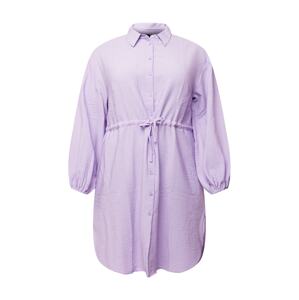 Vero Moda Curve Košilové šaty  purpurová
