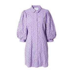 SELECTED FEMME Košilové šaty  bledě fialová