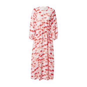 InWear Košilové šaty 'Mardia'  růžová / červená / bílá