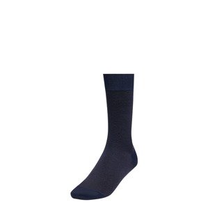 Boggi Milano Ponožky  ultramarínová modř / tmavě hnědá