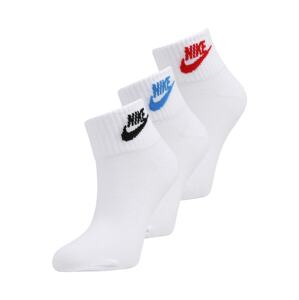 Nike Sportswear Ponožky  modrá / červená / černá / bílá