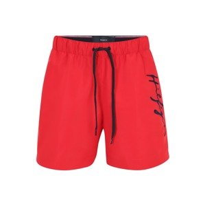 Tommy Hilfiger Underwear Plavecké šortky  černá / světle červená