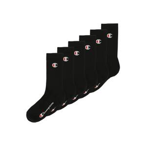 Champion Authentic Athletic Apparel Ponožky  červená / černá / bílá