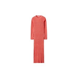 MANGO Úpletové šaty 'Cairo'  pastelově červená