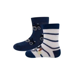 EWERS Ponožky  béžová / tmavě modrá / šedá / bílá