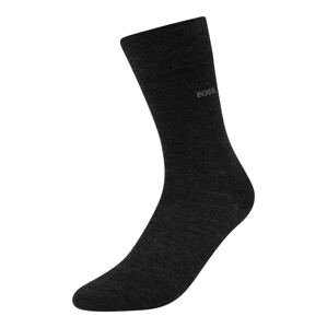 BOSS Black Ponožky 'William'  antracitová / šedý melír