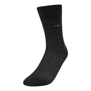 BOSS Black Ponožky 'George'  antracitová / šedý melír