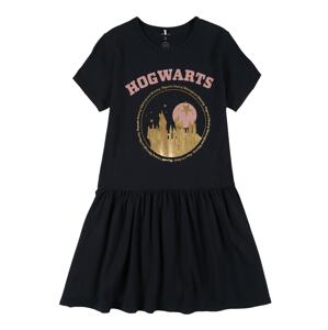 NAME IT Šaty 'Harry Potter'  zlatá / pink / námořnická modř