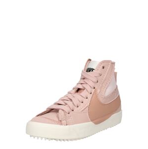 Nike Sportswear Kotníkové tenisky 'Blazer Mid 77' pink / růžová / bílá