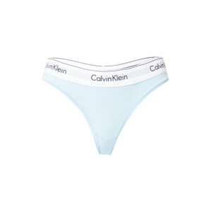 Calvin Klein Underwear Tanga  světlemodrá / světle šedá / černá / bílá