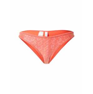 Calvin Klein Swimwear Spodní díl plavek  oranžová / bílá