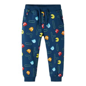 NAME IT Kalhoty 'Pacman Jovi'  námořnická modř / žlutá / červená / světlemodrá / bílá