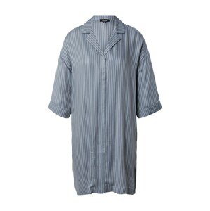 ETAM Noční košilka 'DANDY'  bílá / chladná modrá