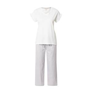 ESPRIT Pyžamo  lenvandulová / bílá