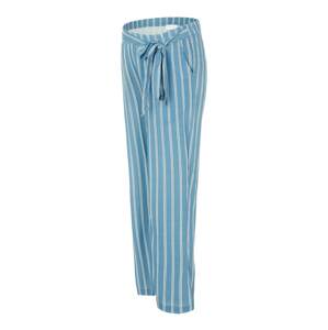 MAMALICIOUS Kalhoty 'Mercy' kouřově modrá / bílá