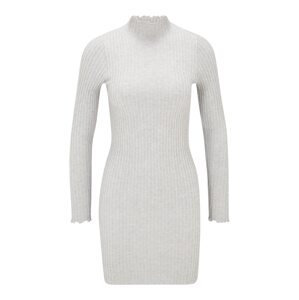Vero Moda Petite Úpletové šaty 'EVIE'  světle šedá
