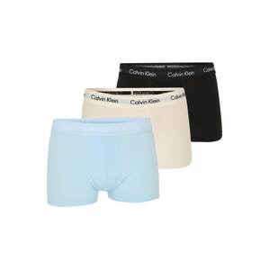 Calvin Klein Underwear Kalhoty  světlemodrá / černá / krémová / bílá