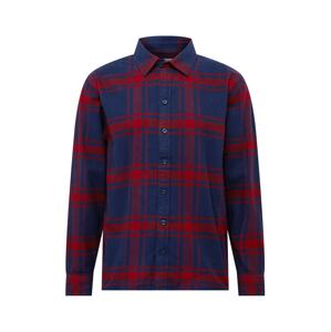 HOLLISTER Košile 'WEBEX' námořnická modř / ohnivá červená