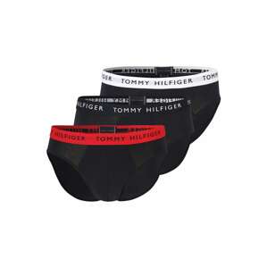 Tommy Hilfiger Underwear Slipy  černá / bílá / červená / tmavě modrá