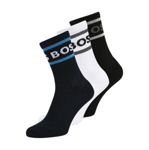 BOSS Black Ponožky  noční modrá / černá / bílá