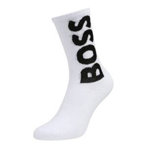 BOSS Orange Ponožky  černá / bílá