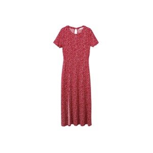 MANGO Letní šaty 'Matilde'  červená / bílá