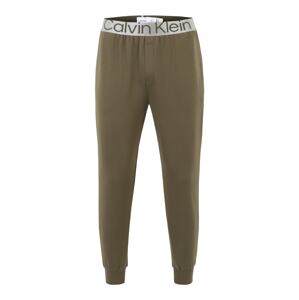 Calvin Klein Underwear Kalhoty stříbrně šedá / khaki / černá