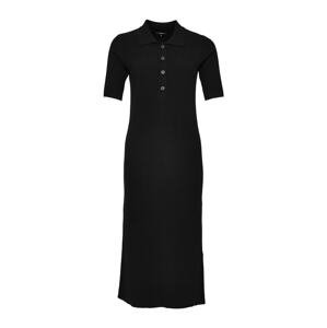 OPUS Úpletové šaty 'Welma'  černá