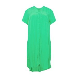 ONLY Carmakoma Košilové šaty  trávově zelená